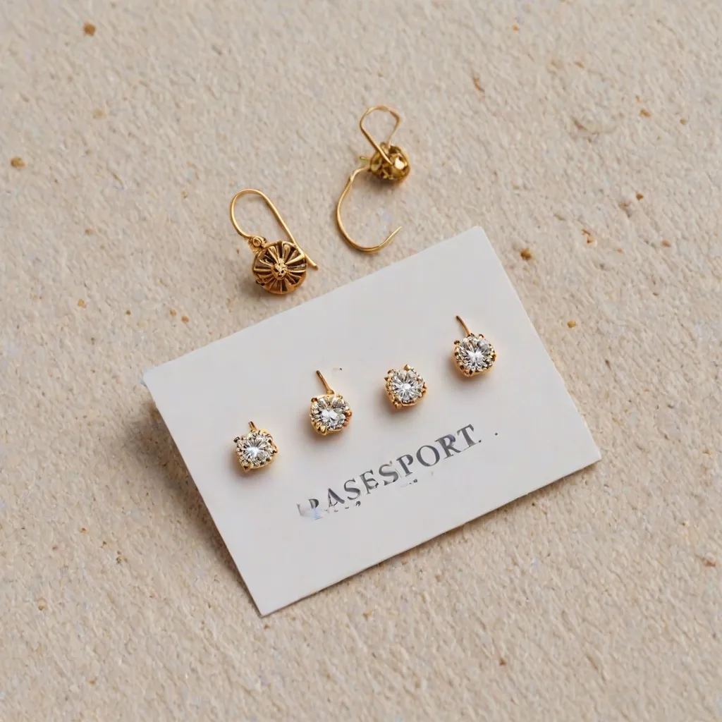 Czy na zdjęciu do paszportu można mieć kolczyki?