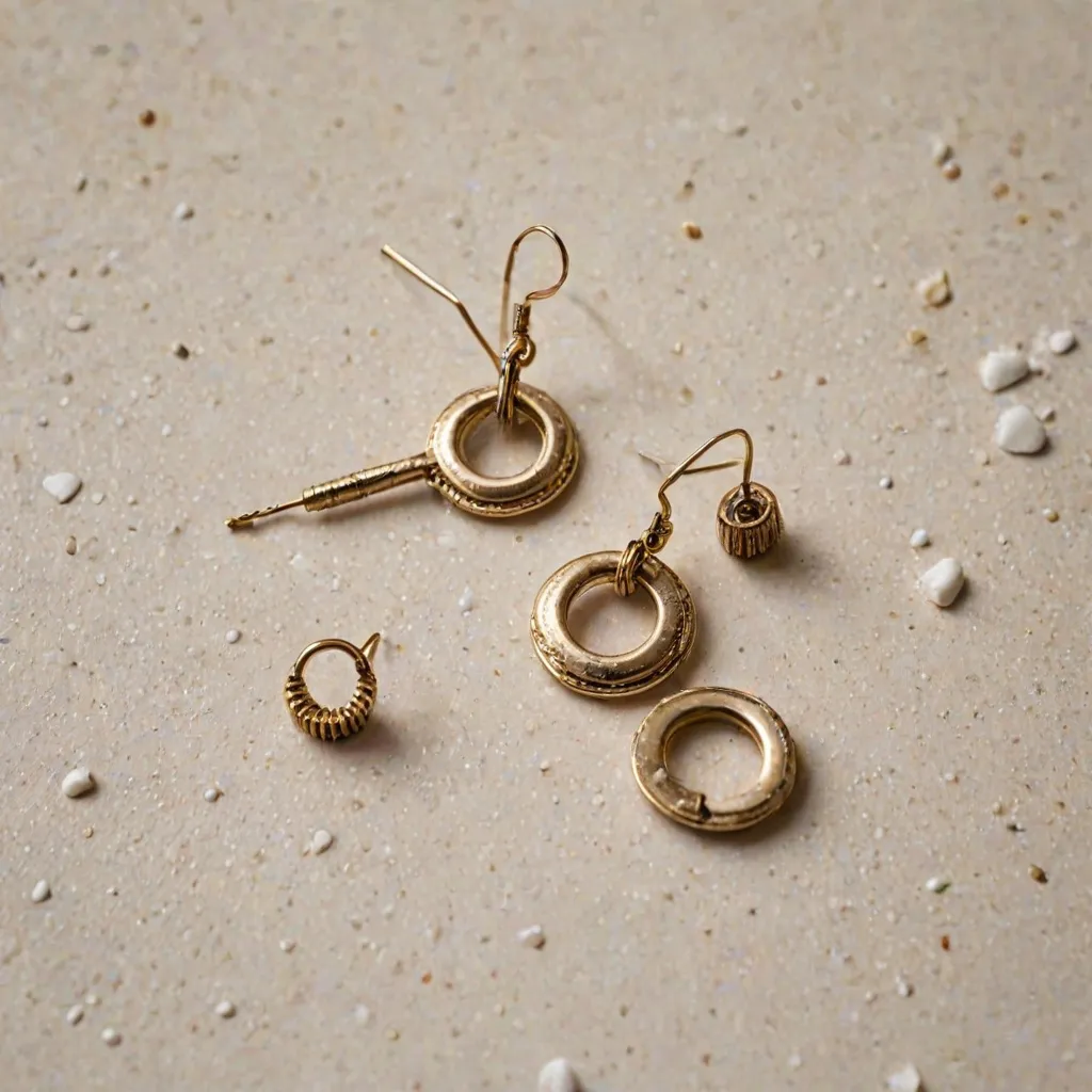 Jak wyczyścić kolczyki z brudu?