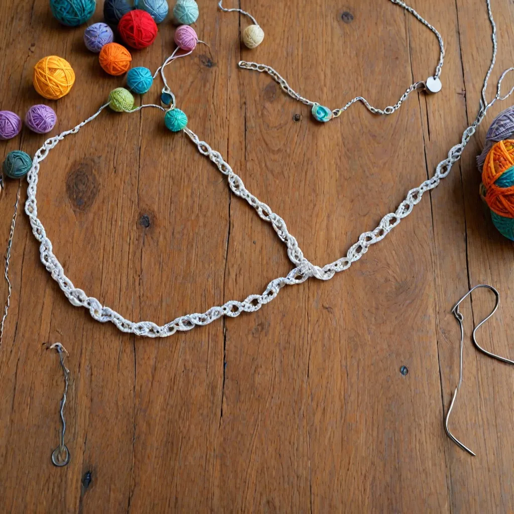 Jak zrobić łańcuszek na szydełku?