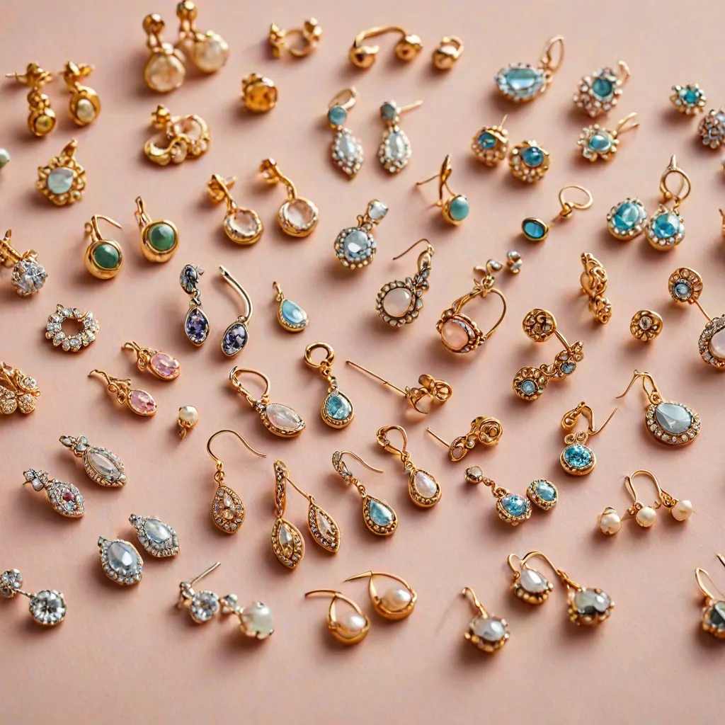 Jakie kolczyki po przekłuciu uszu?